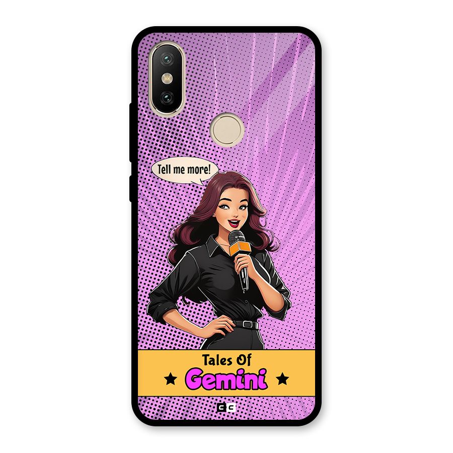 Tales Of Gemini Glass Back Case for Redmi A2