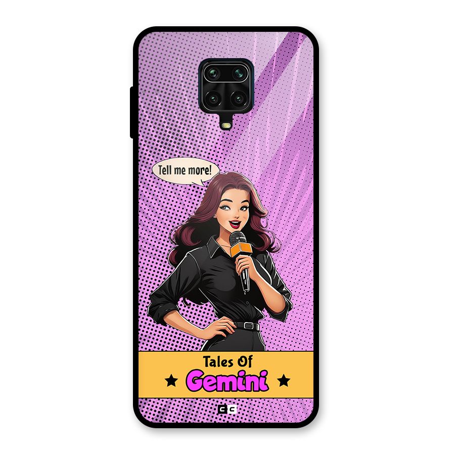 Tales Of Gemini Glass Back Case for Redmi Note 10 Lite