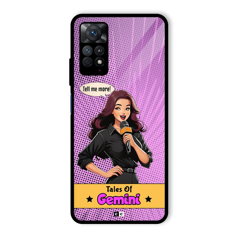 Tales Of Gemini Glass Back Case for Redmi Note 11 Pro