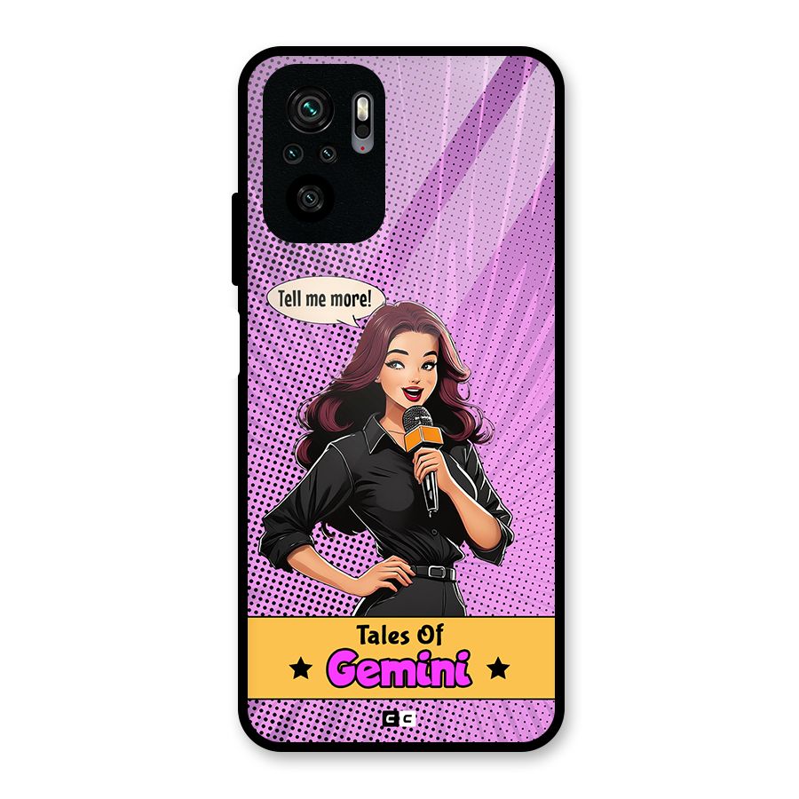 Tales Of Gemini Glass Back Case for Redmi Note 11 SE