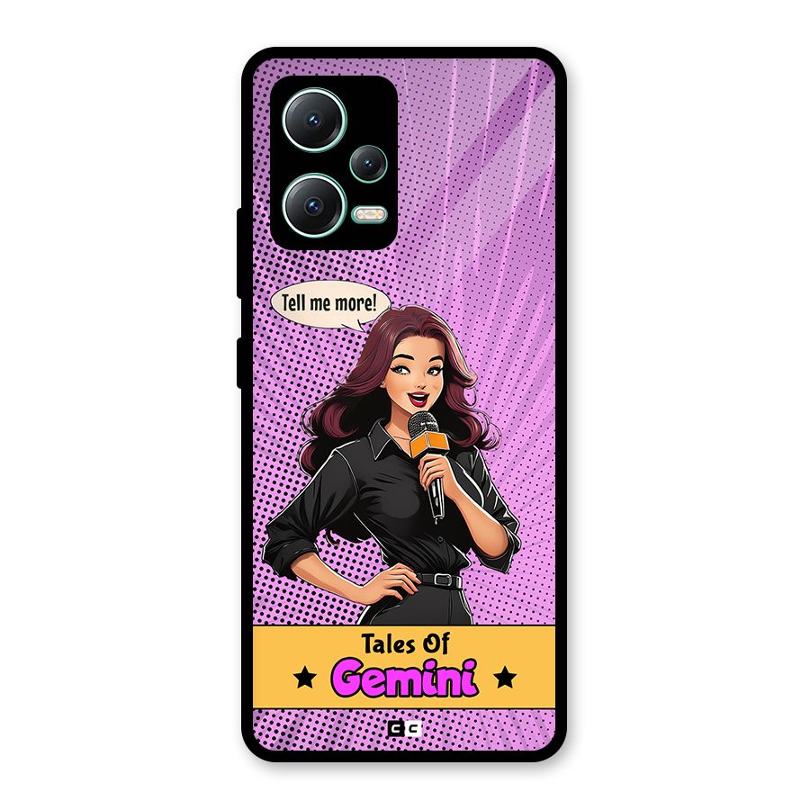 Tales Of Gemini Glass Back Case for Redmi Note 12 5G