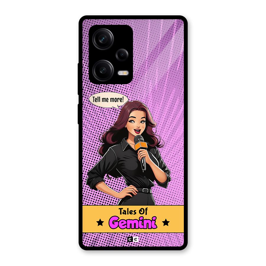 Tales Of Gemini Glass Back Case for Redmi Note 12 Pro