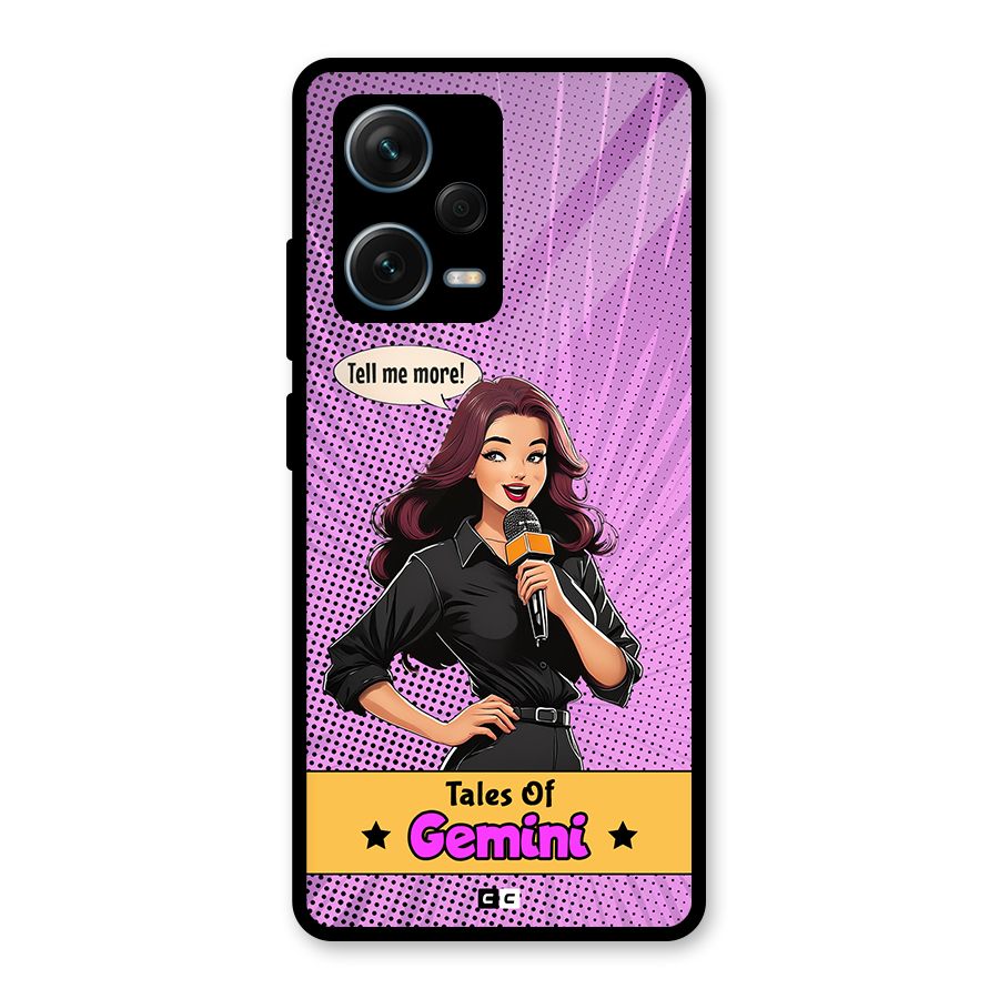 Tales Of Gemini Glass Back Case for Redmi Note 12 Pro Plus 5G