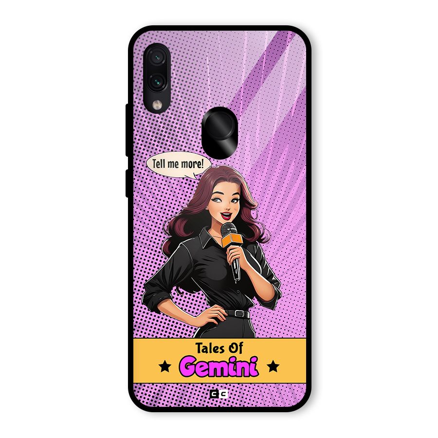 Tales Of Gemini Glass Back Case for Redmi Note 7 Pro