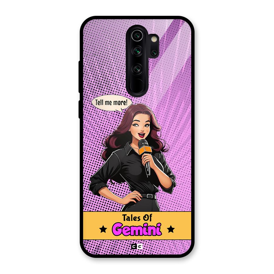 Tales Of Gemini Glass Back Case for Redmi Note 8 Pro