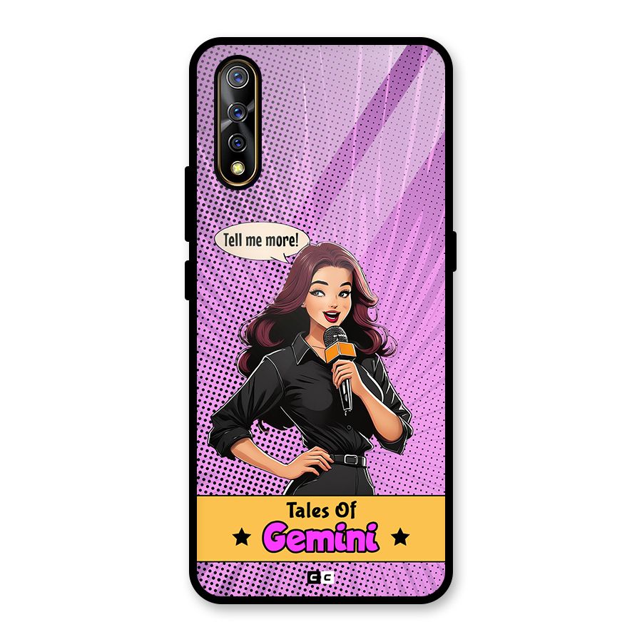 Tales Of Gemini Glass Back Case for Vivo S1