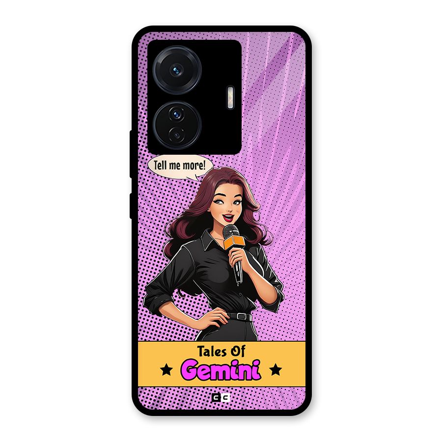 Tales Of Gemini Glass Back Case for Vivo T1 Pro