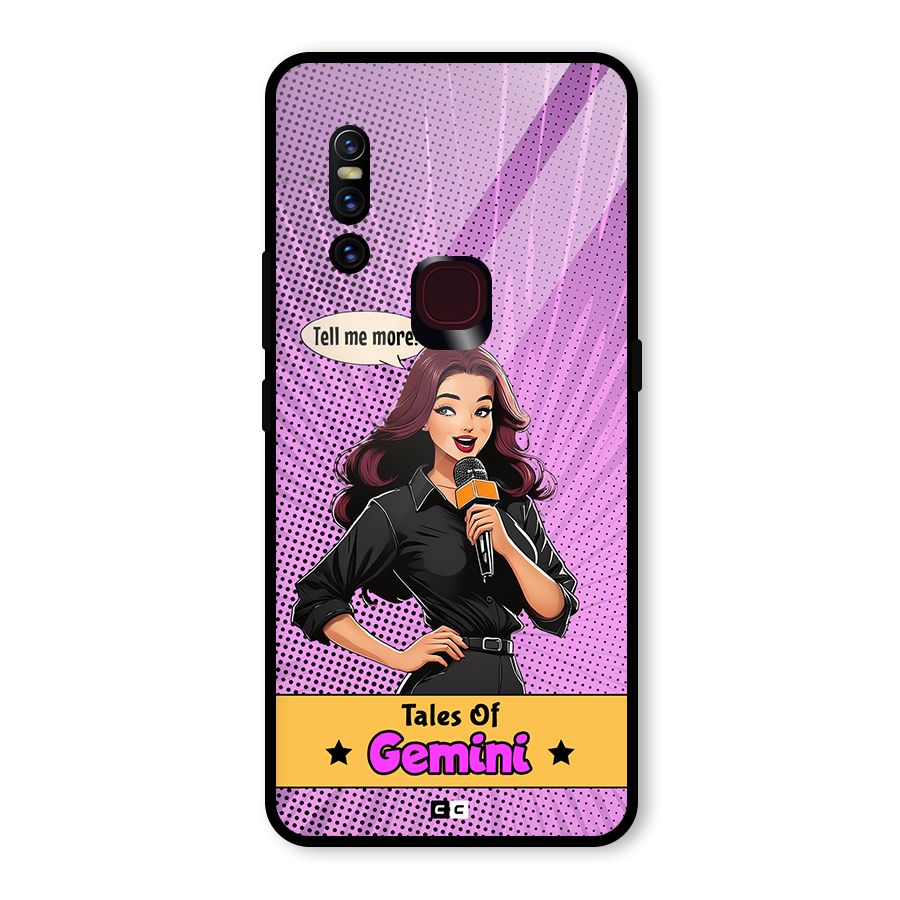 Tales Of Gemini Glass Back Case for Vivo V15