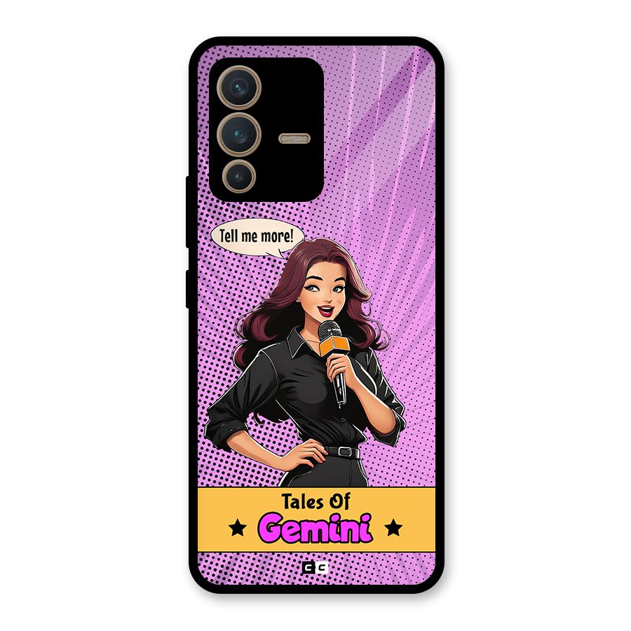 Tales Of Gemini Glass Back Case for Vivo V23 5G