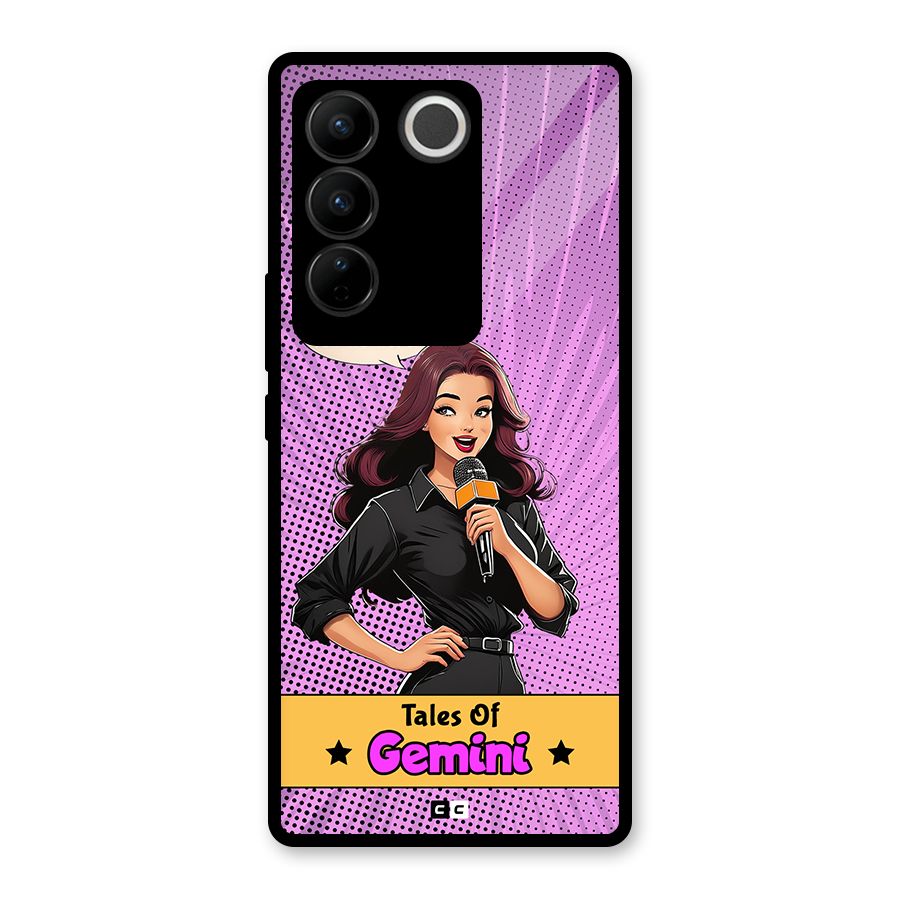Tales Of Gemini Glass Back Case for Vivo V27