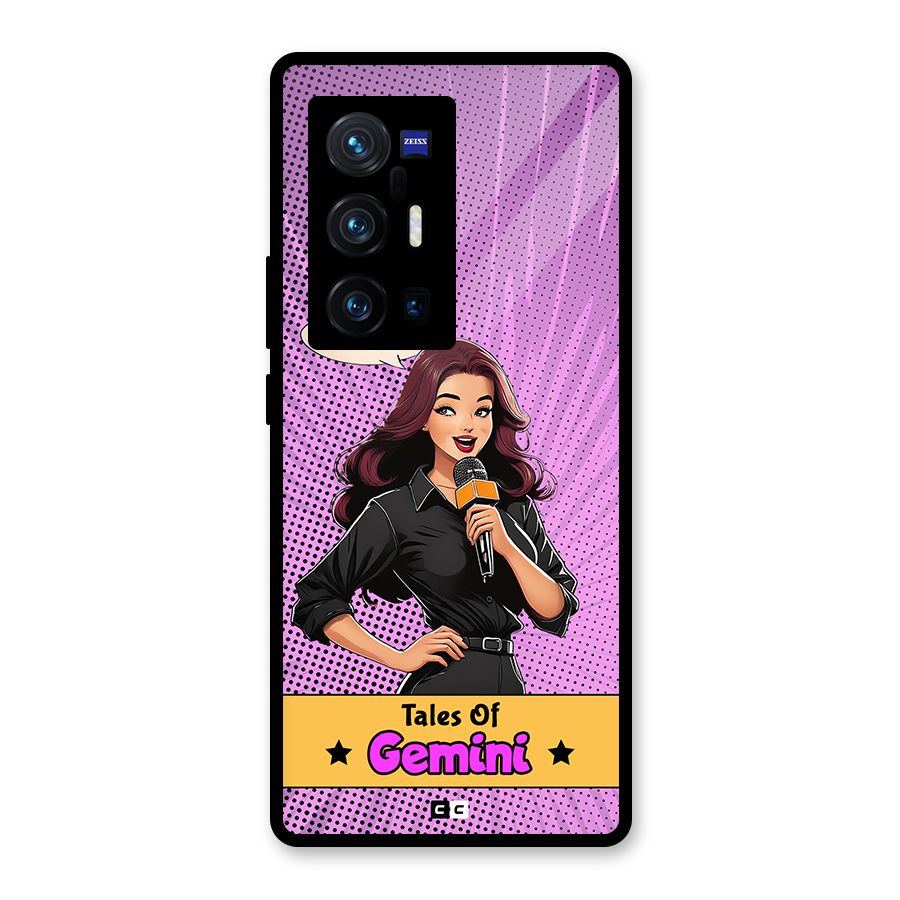 Tales Of Gemini Glass Back Case for Vivo X70 Pro Plus