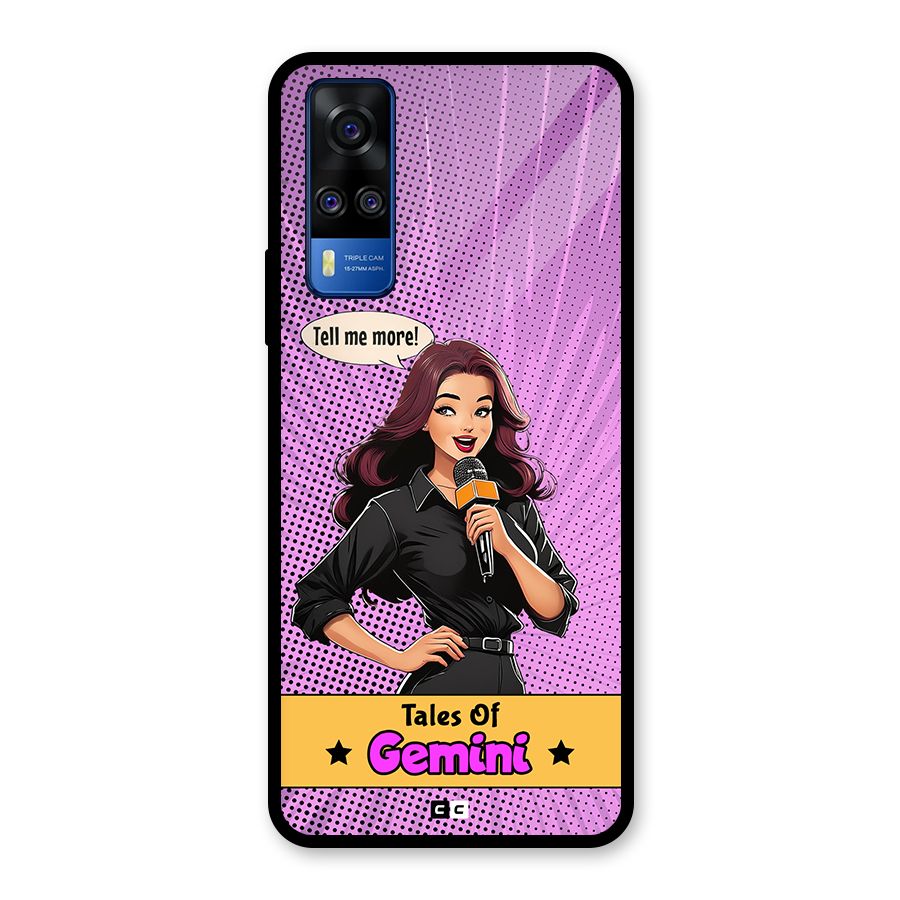 Tales Of Gemini Glass Back Case for Vivo Y31