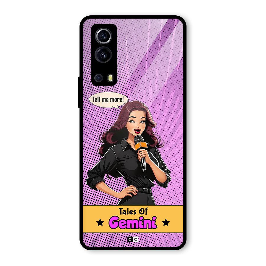 Tales Of Gemini Glass Back Case for Vivo iQOO Z3
