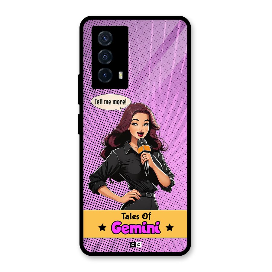 Tales Of Gemini Glass Back Case for Vivo iQOO Z5