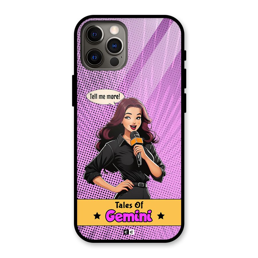 Tales Of Gemini Glass Back Case for iPhone 12 Pro