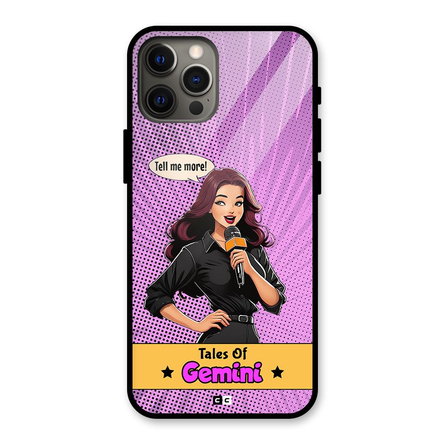 Tales Of Gemini Glass Back Case for iPhone 12 Pro Max