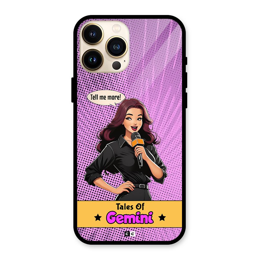 Tales Of Gemini Glass Back Case for iPhone 13 Pro Max