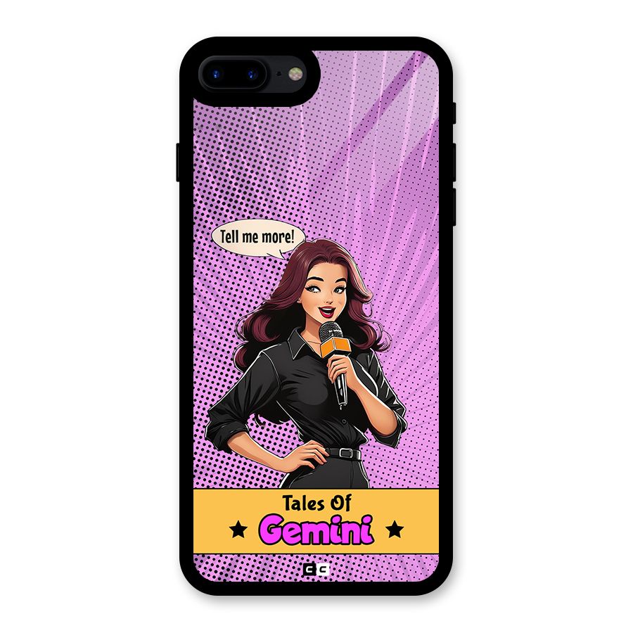 Tales Of Gemini Glass Back Case for iPhone 8 Plus