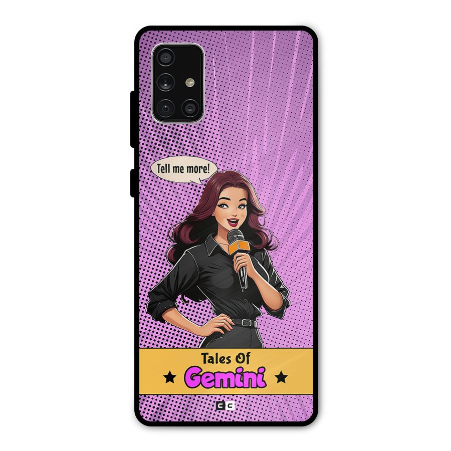 Tales Of Gemini Metal Back Case for Galaxy A71