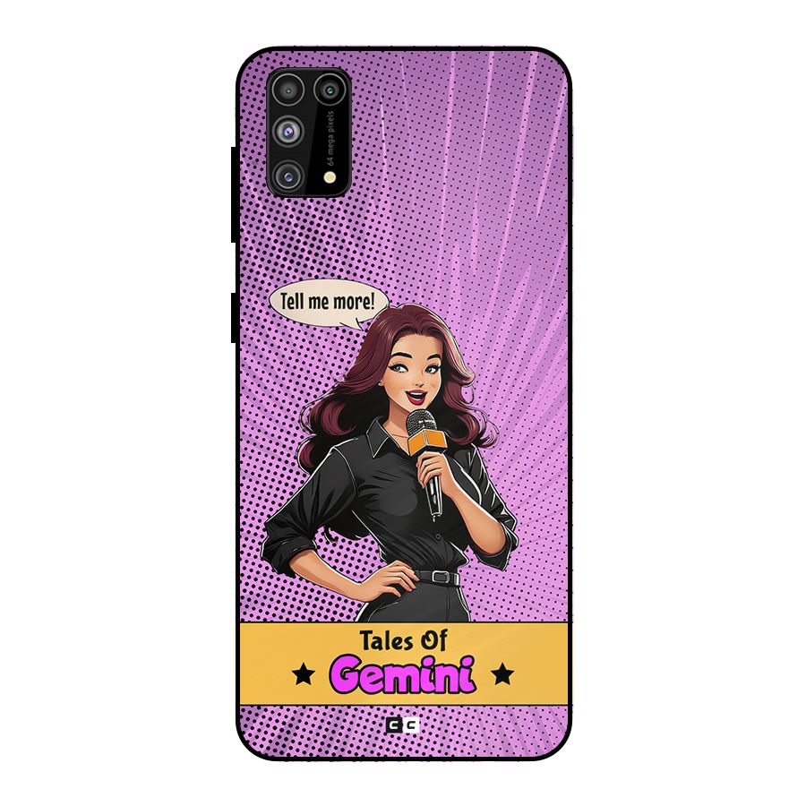 Tales Of Gemini Metal Back Case for Galaxy F41
