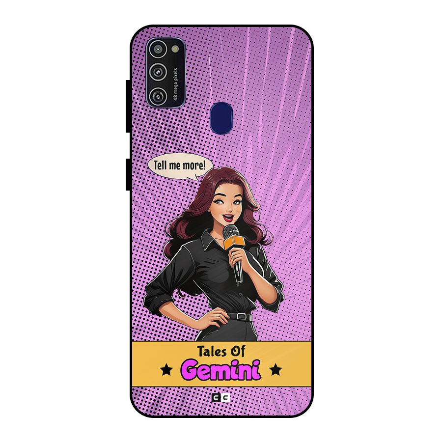 Tales Of Gemini Metal Back Case for Galaxy M30s