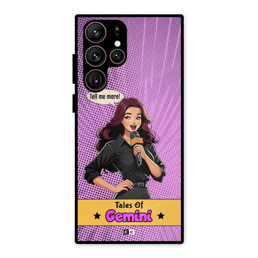 Tales Of Gemini Metal Back Case for Galaxy S22 Ultra 5G