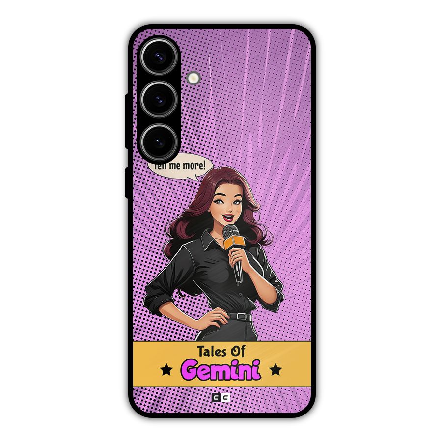 Tales Of Gemini Metal Back Case for Galaxy S24 Plus
