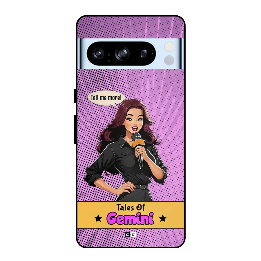 Tales Of Gemini Metal Back Case for Google Pixel 8 Pro