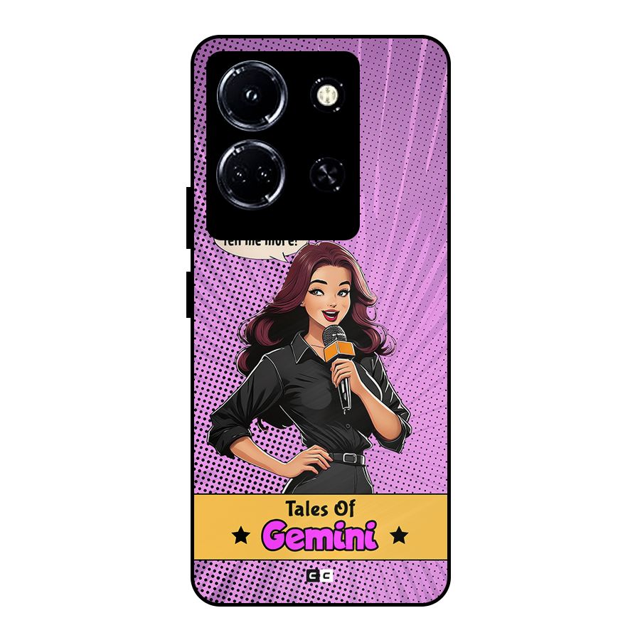 Tales Of Gemini Metal Back Case for Infinix Note 30 5G