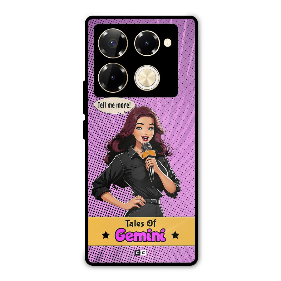 Tales Of Gemini Metal Back Case for Infinix Note 40 Pro