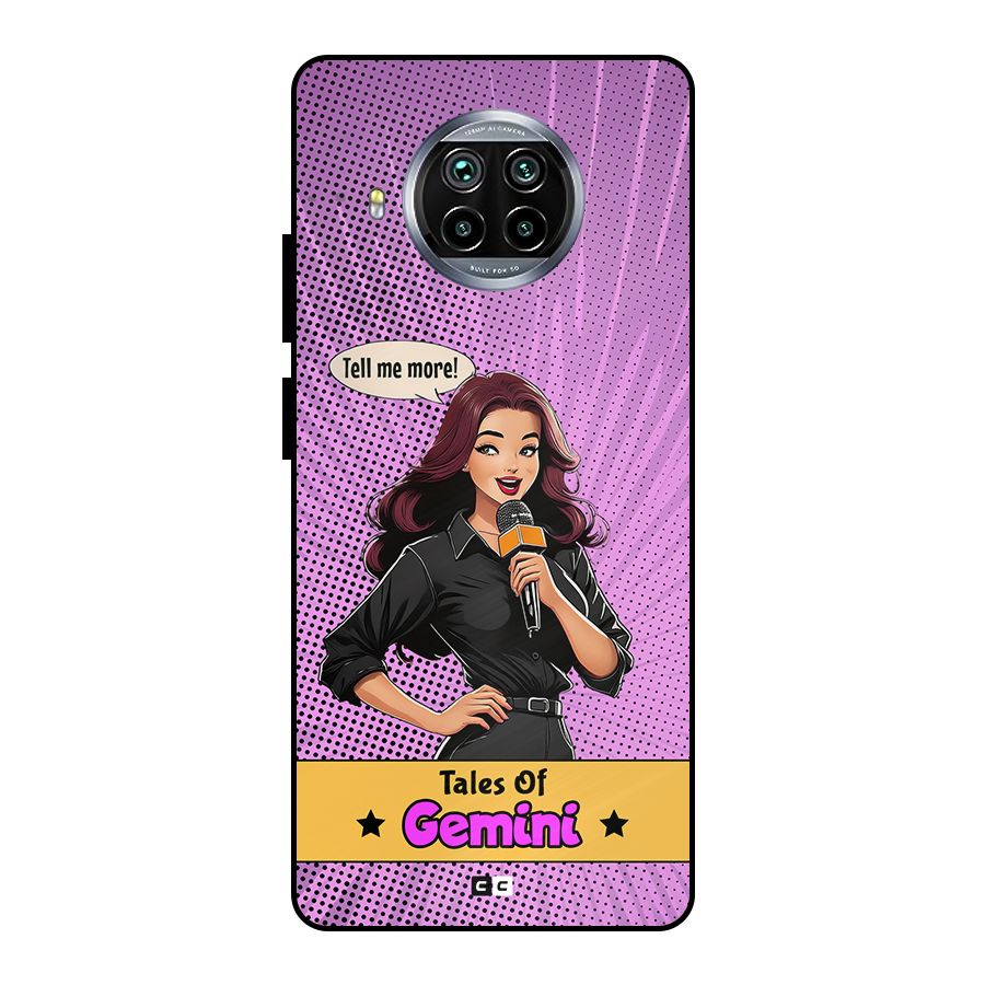 Tales Of Gemini Metal Back Case for Mi 10i