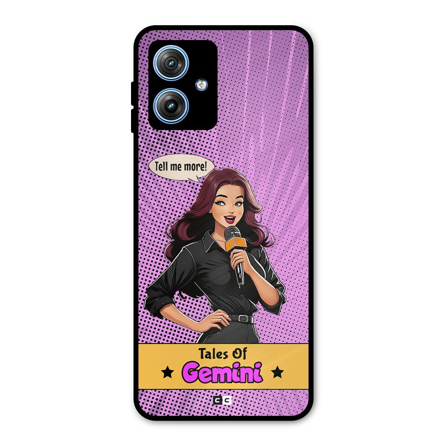 Tales Of Gemini Metal Back Case for Moto G54