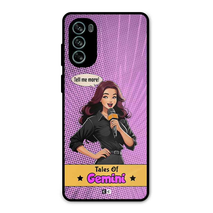 Tales Of Gemini Metal Back Case for Moto G62