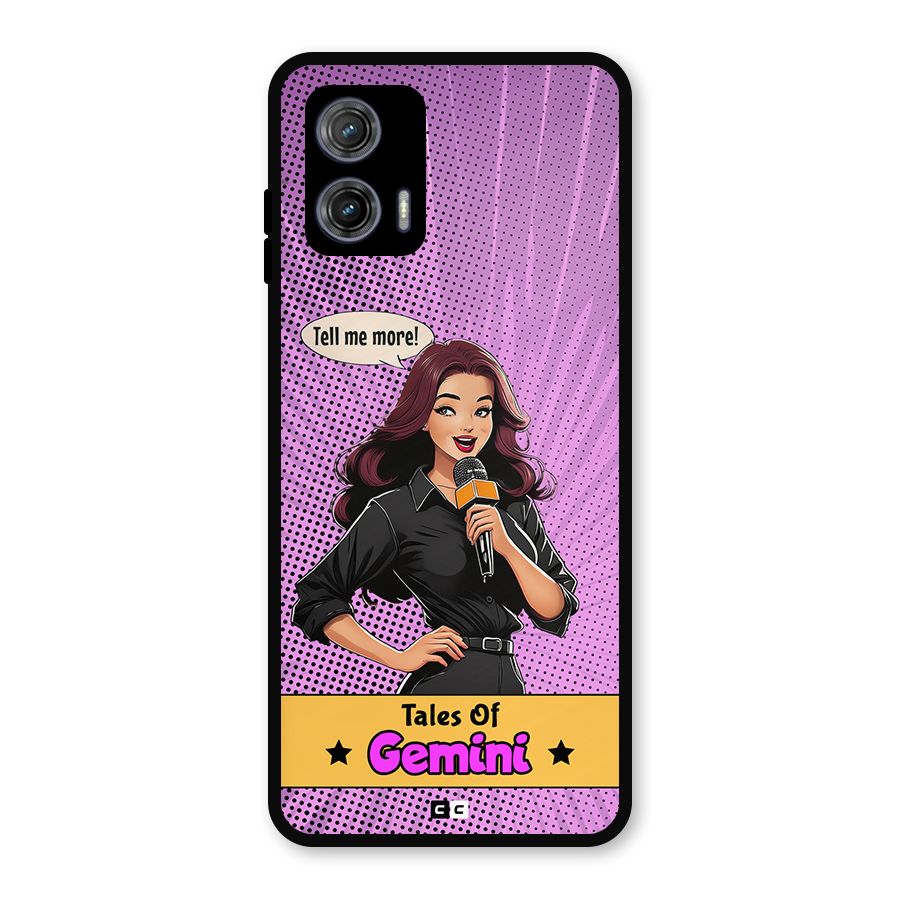 Tales Of Gemini Metal Back Case for Moto G73