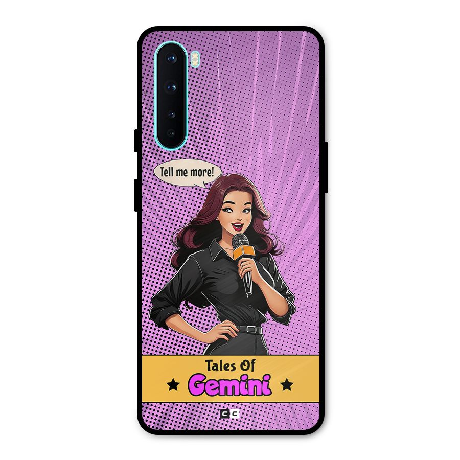 Tales Of Gemini Metal Back Case for OnePlus Nord