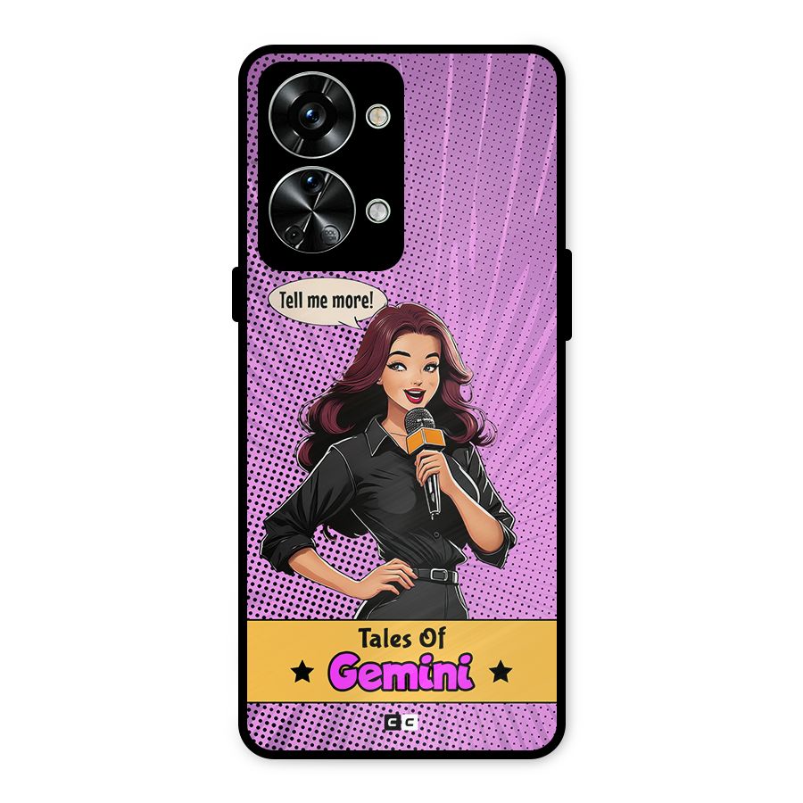 Tales Of Gemini Metal Back Case for OnePlus Nord 2T