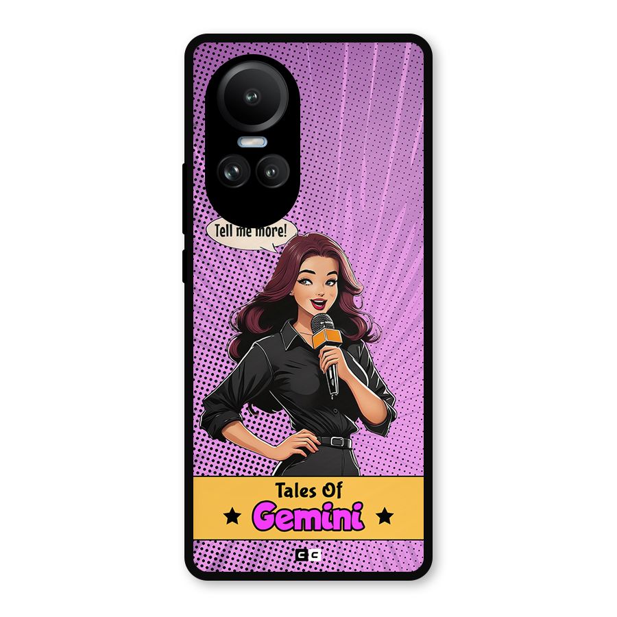 Tales Of Gemini Metal Back Case for Oppo Reno10