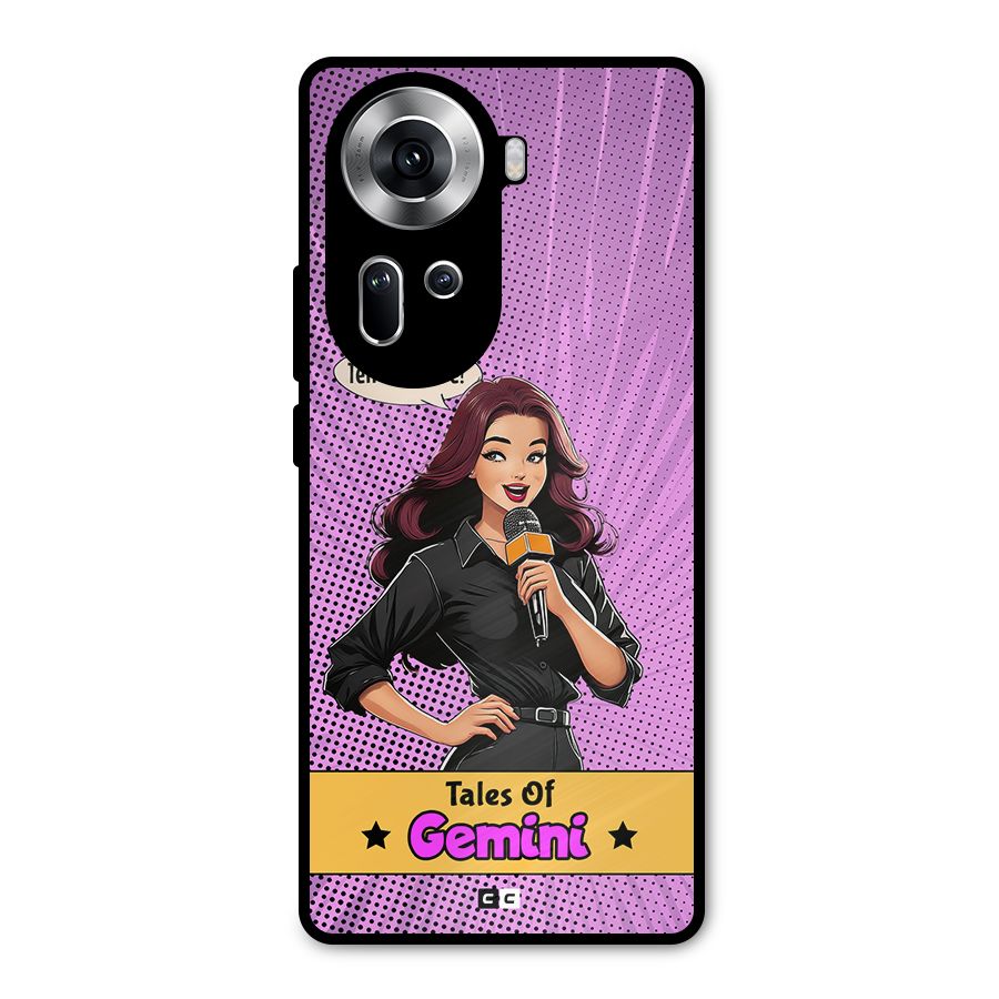 Tales Of Gemini Metal Back Case for Oppo Reno11 5G