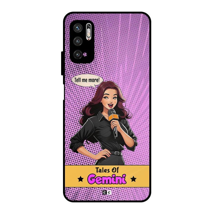 Tales Of Gemini Metal Back Case for Poco M3 Pro 5G