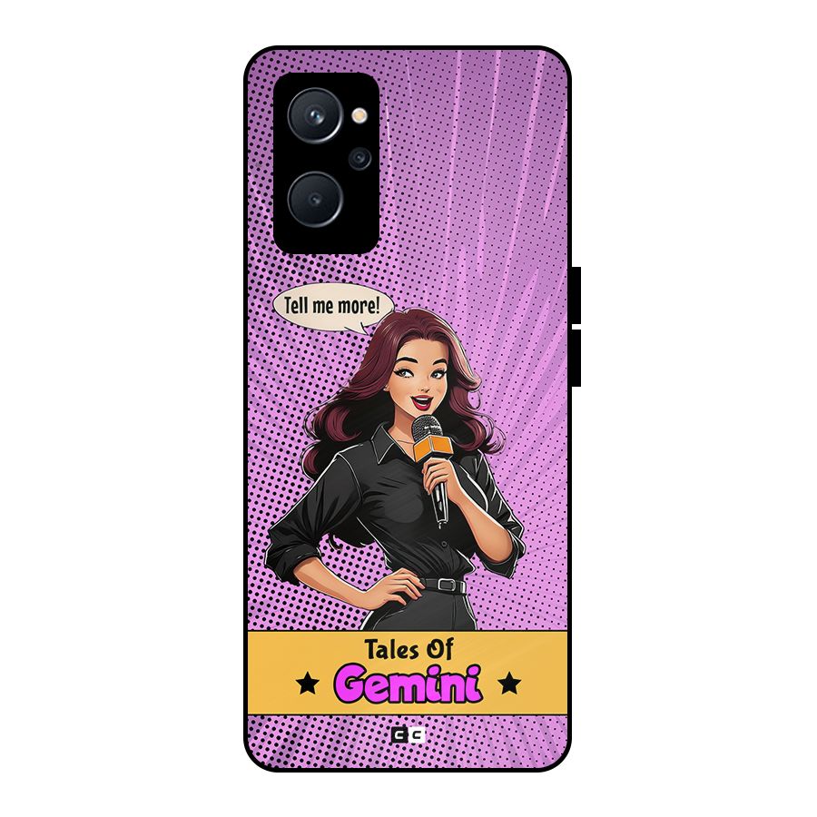 Tales Of Gemini Metal Back Case for Realme 9i 5G