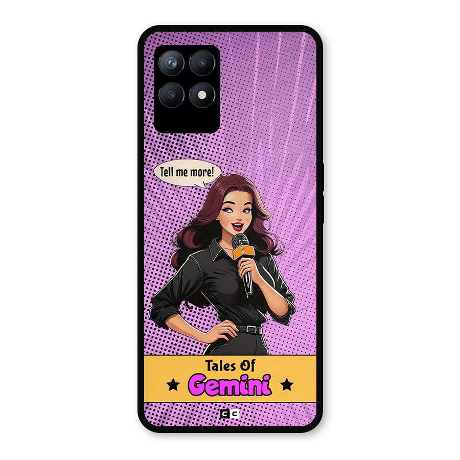 Tales Of Gemini Metal Back Case for Realme Narzo 50