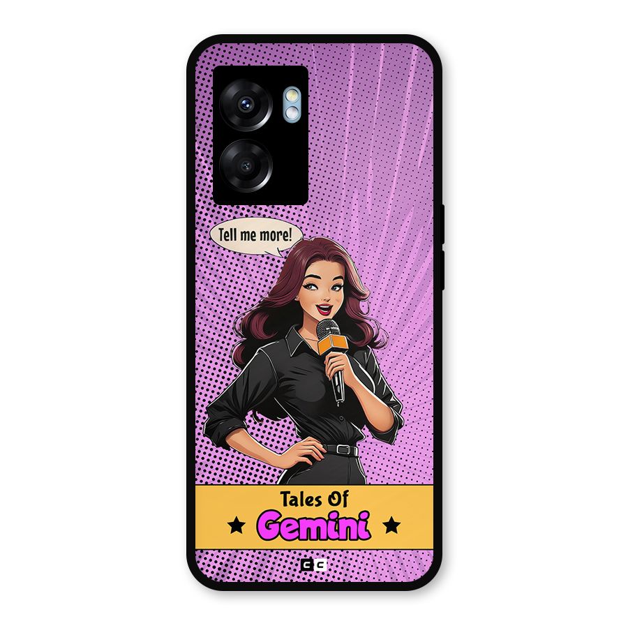 Tales Of Gemini Metal Back Case for Realme Narzo 50 5G