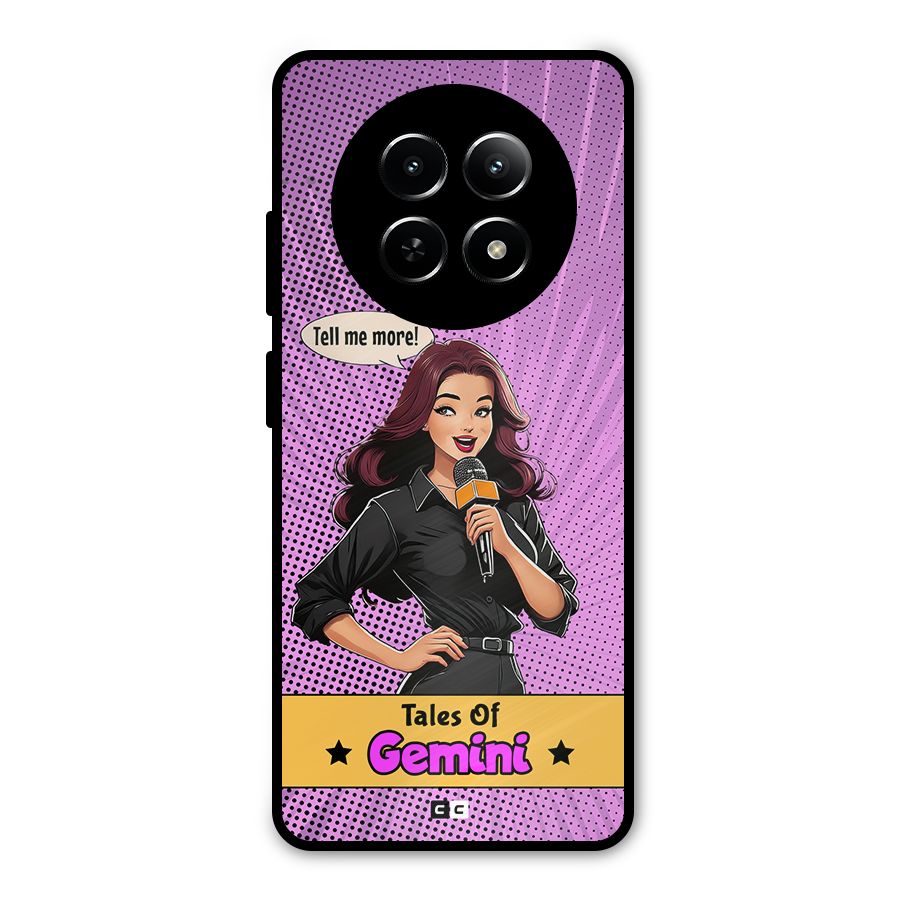 Tales Of Gemini Metal Back Case for Realme Narzo 70x 5G