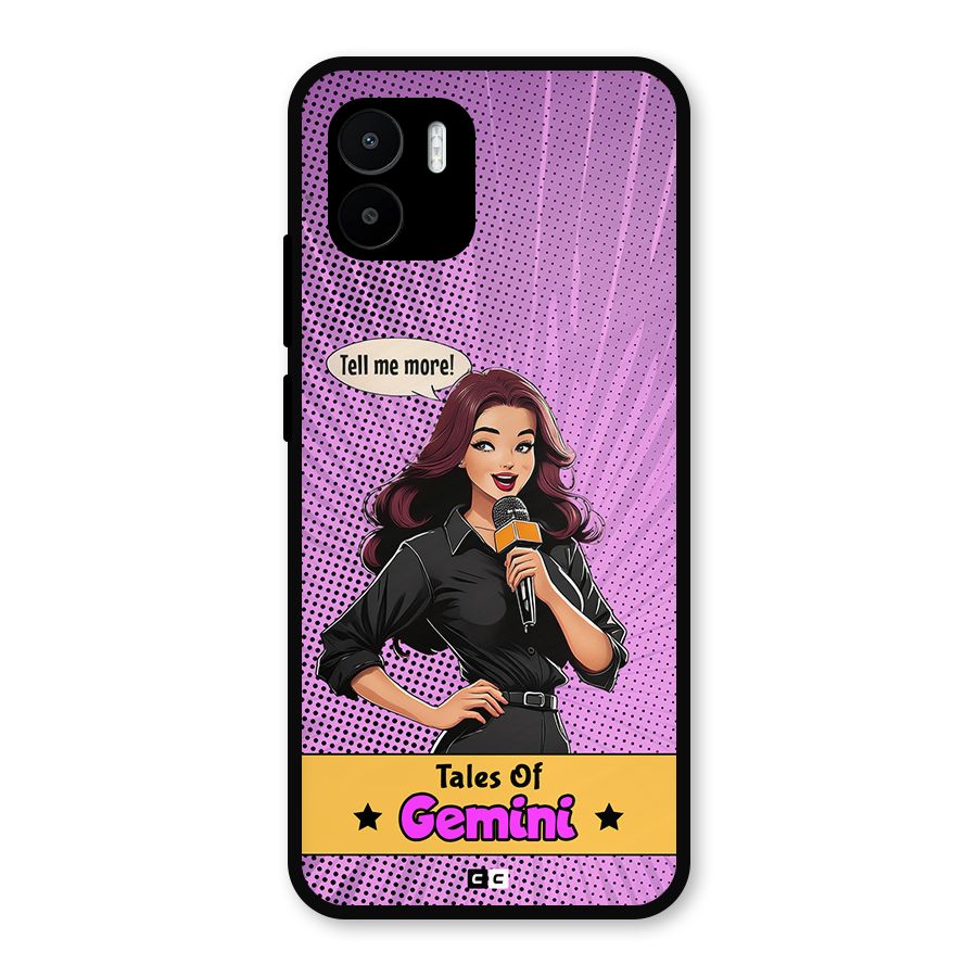 Tales Of Gemini Metal Back Case for Redmi A1