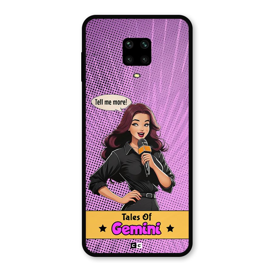 Tales Of Gemini Metal Back Case for Redmi Note 10 Lite
