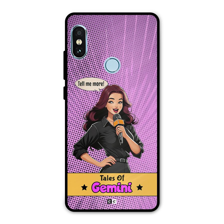 Tales Of Gemini Metal Back Case for Redmi Note 5 Pro