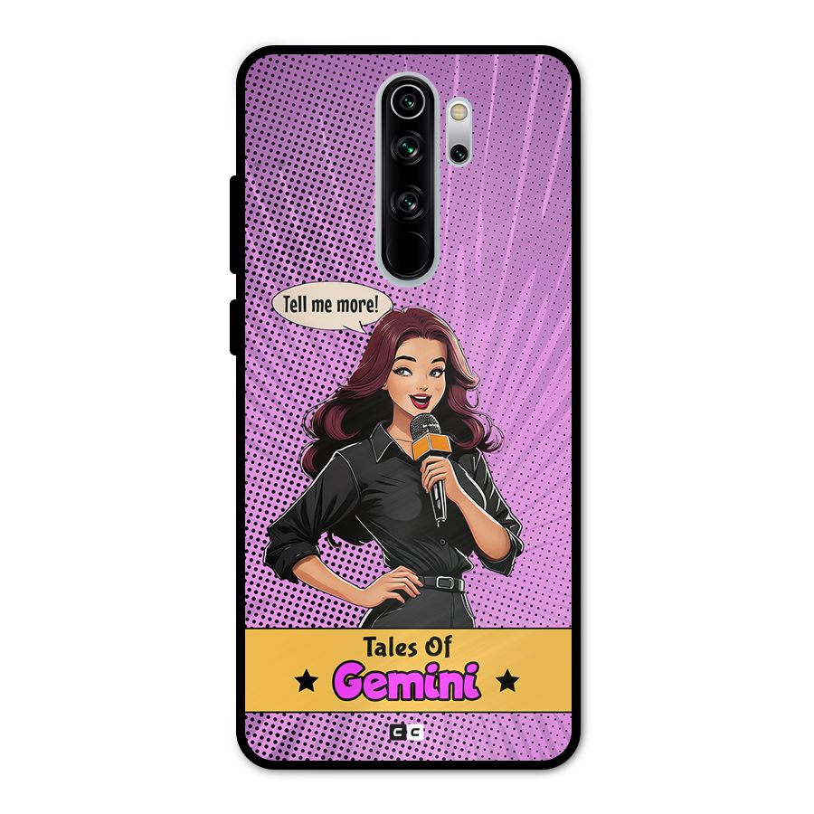 Tales Of Gemini Metal Back Case for Redmi Note 8 Pro