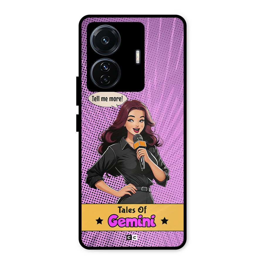 Tales Of Gemini Metal Back Case for Vivo T1 Pro