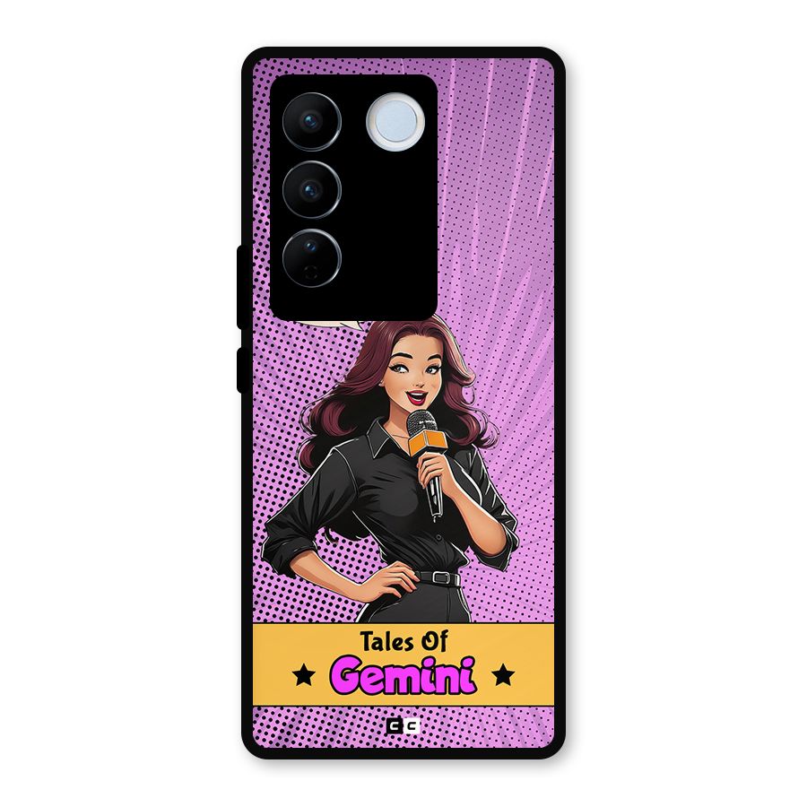 Tales Of Gemini Metal Back Case for Vivo V27