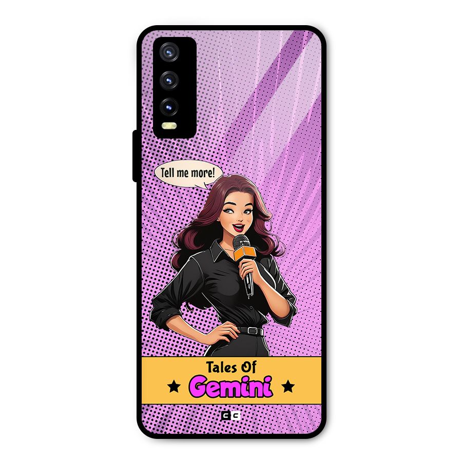 Tales Of Gemini Metal Back Case for Vivo Y20